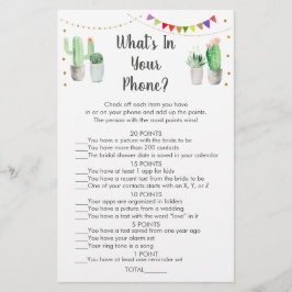 Dourado Fiesta Cactus O que há no seu jogo de tele