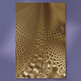 Dourado Fractal Jigsera Quebra-cabeça