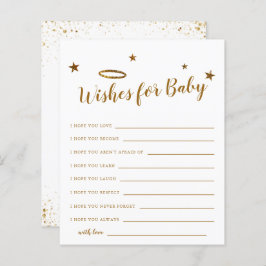 Dourado Halo Heaven Enviado Chá Deseja Bebê