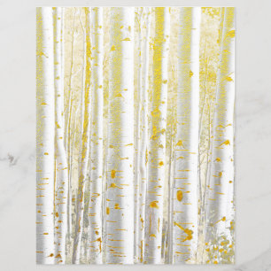Dourado Livro de Papel Flecionado