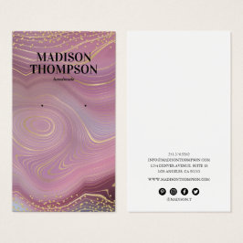 Dourado Marble Jewelry Holder Rosa