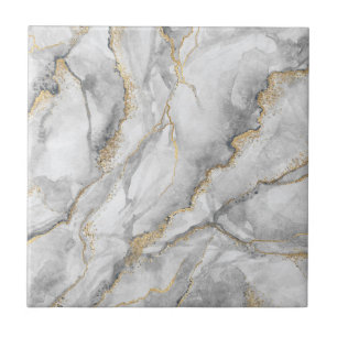 Dourado Marble White Silver Bonito