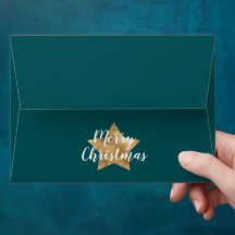 Dourado Natal das estrelas verdes modernas