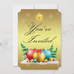 Dourado Ornimental, seus convites personalizados d