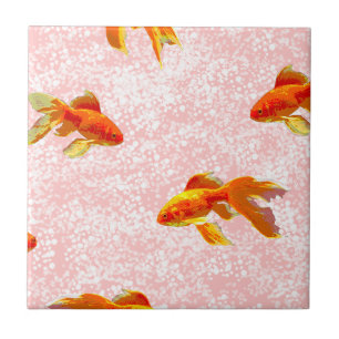 Dourado padrão de peixe rosa
