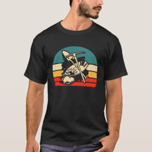Dourado Panning Sunset Retro Vintage Pullover Hood