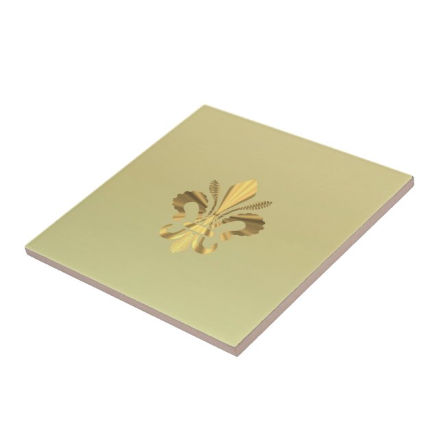 Dourado pulso de raias (Lateral)