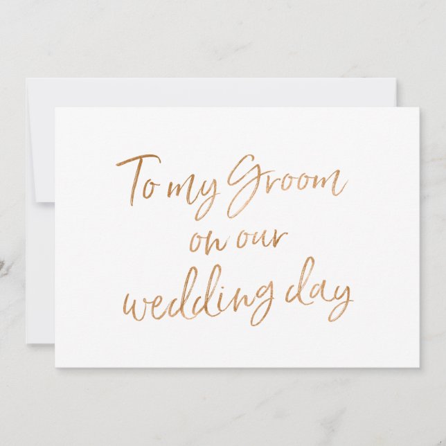 Dourado Rosa para o meu noivo (Frente)