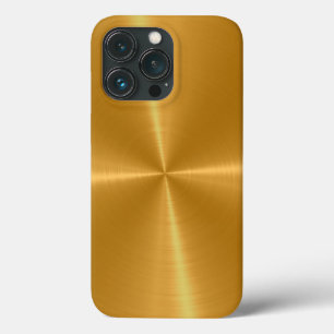 Dourado Shiny Stainless Steel Metal Case-Mate iPho