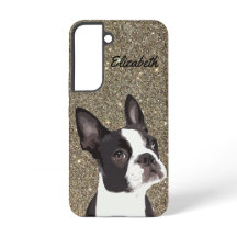 Dourado Sparkle Boston Terrier Name Dog Puppy