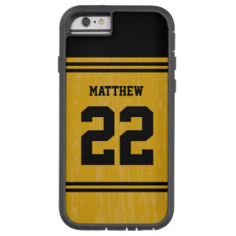 Dourado Sports Jersey Número iPhone 6
