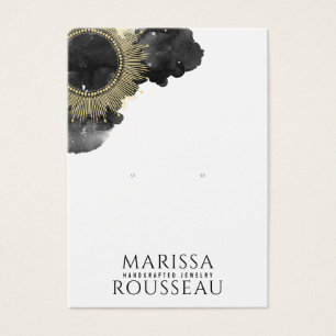 Dourado Sun Faux Foil Mandala Com Cartões De Exibi