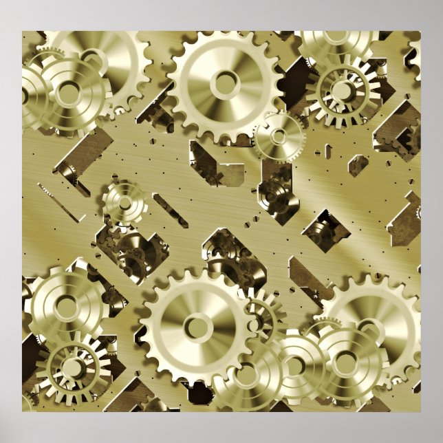 Dourados controles de bloqueio 2 Poster (Frente)