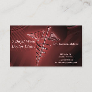 Doutor cartão de visita