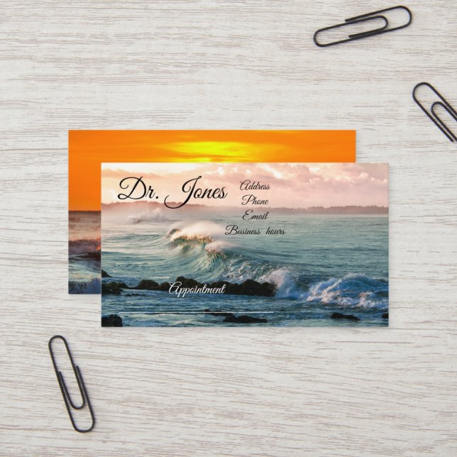 Doutor cartão de visita (Frente/Verso In Situ)