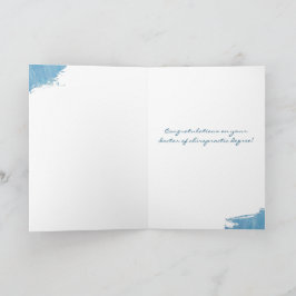 Doutor em Cartão de Graduação Chiroprático, forman