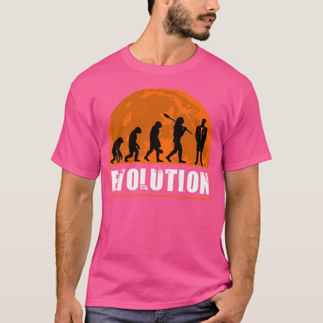Doutor Lover Camisa Engraçada Evolução Humana (Frente)