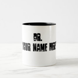 Doutor Mug, Dr. caneca personalizada, presente par