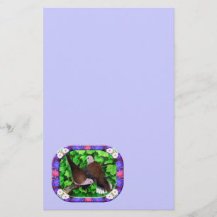 Dovas e Flores Fragmentadas