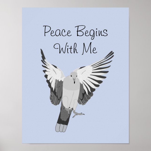 Dove - A paz começa com o Impressão (Frente)