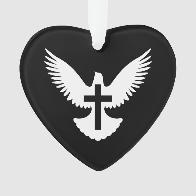 Dove com ornamento Cruzado (Frente)