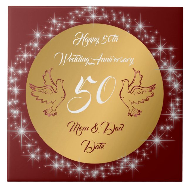 Dove Customize Happy Gold 50th Anniversary (Frente)