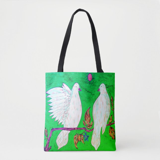 Dove Love Tote Bag (Frente)