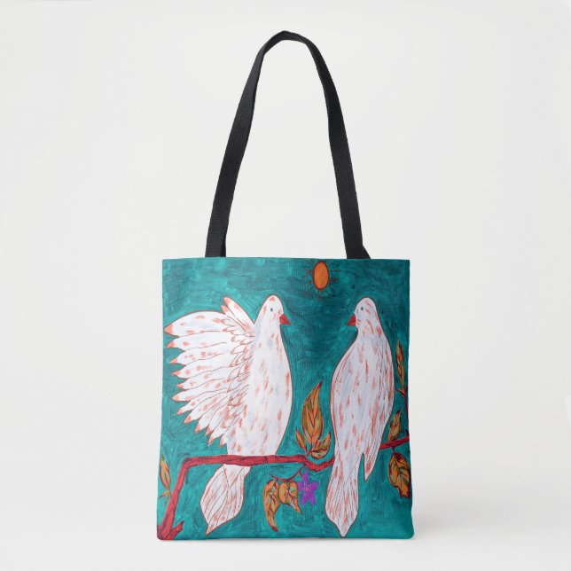 Dove Love Tote Bag (Frente)