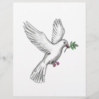 Dove Olive Leaf Tattoo