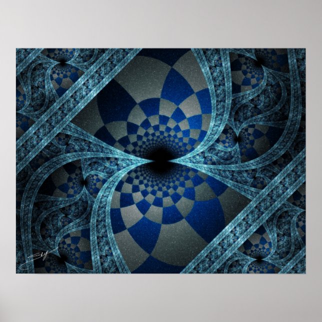 Down The Rabbit Hole Poster (Frente)