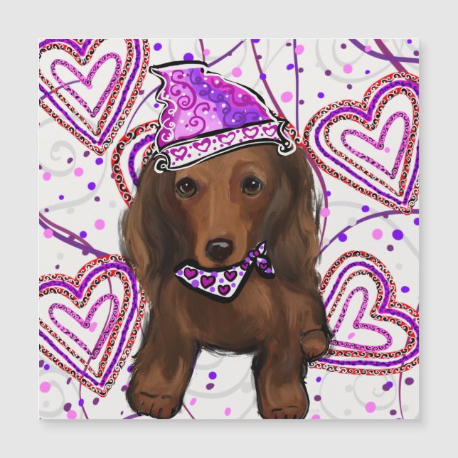 DOXIE VERMELHO DE CABELO COMPRIDO         (Frente)