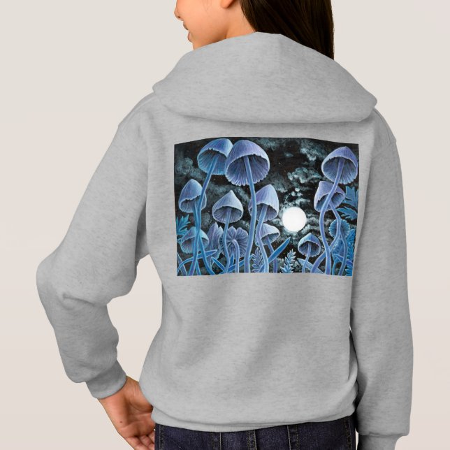 Doze cogumelos mágicos na lua de cheio (Verso)