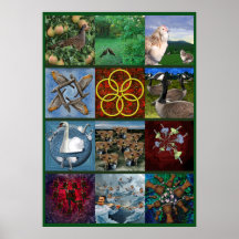 Doze dias de Natal - A Poster