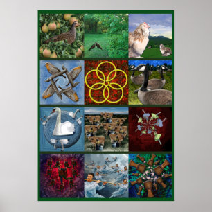 Doze dias de Natal - A Poster