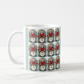 Doze Drummers Batendo, caneca de Natal 12 Day