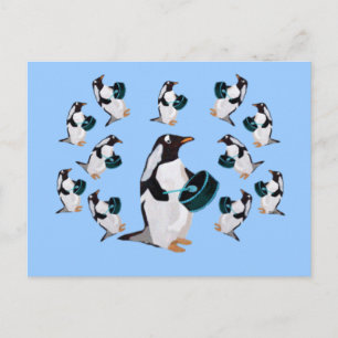 Doze Drummers Bebendo Cartões postais