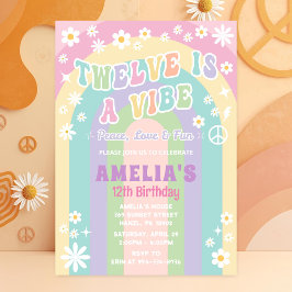 Doze é um convite de aniversário víbora