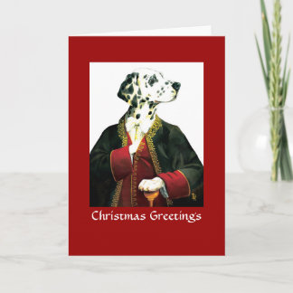 DR004 Dalmation, cartões de natal