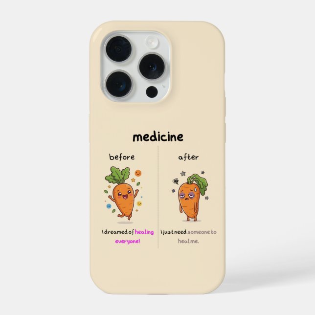 Dr. Carrot Before & After Medicine Funny Medical  (Verso)