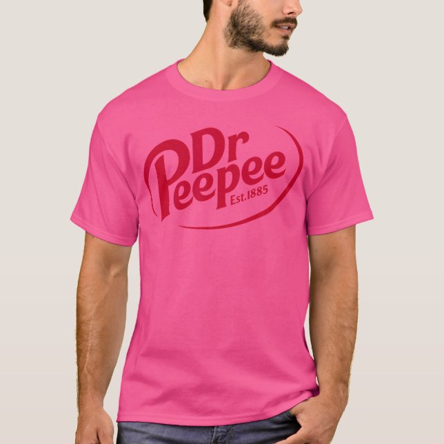 Dr. Peepee Camisa Paródias Engraçadas (Frente)