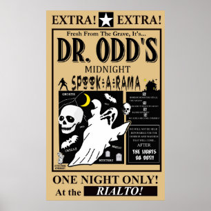 Dr., poster impar do Susto-Um-Rama