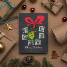 Dr. Seuss | Cartão de Foto de Natal para a Família