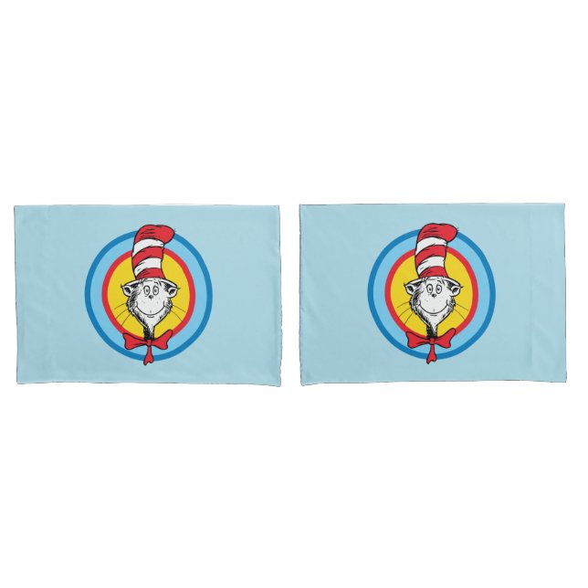 Dr. Seuss | Gato no Gráfico da Cabeça de Chapéu (Frente - conjunto)