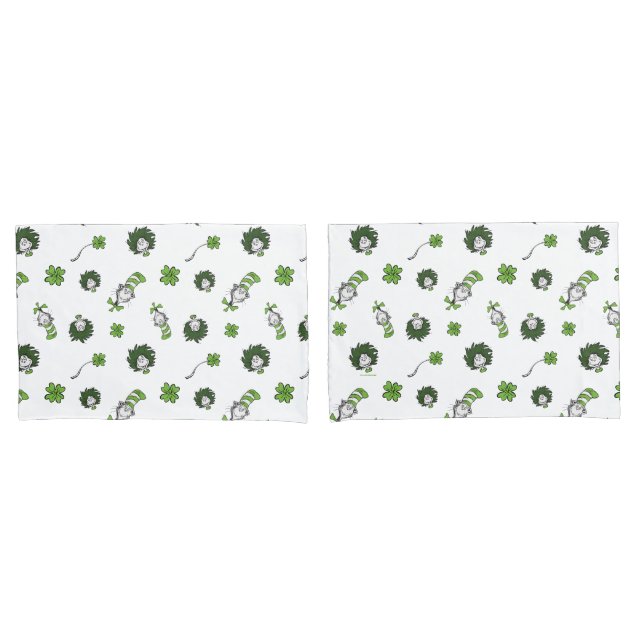 Dr. Seuss | Gato no padrão de cobertura do chapéu (Frente - conjunto)