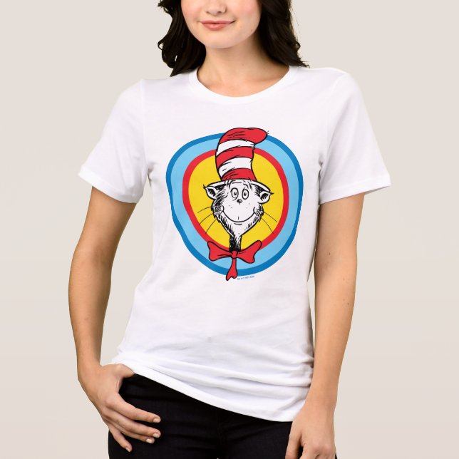 Dr. Seuss | Gráfico da Cabeça do Gato no Chapéu (Frente)