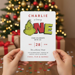 Dr. Seuss Grinch 1º Aniversário