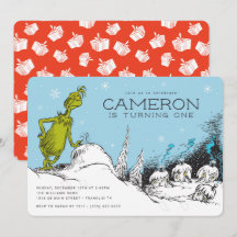 Dr. Seuss | Grinch Aniversário de Inverno