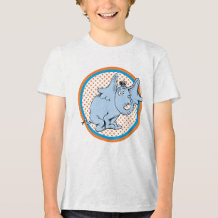 Dr. Seuss Horton Ouve Um Quem Pontos Polka Laranja