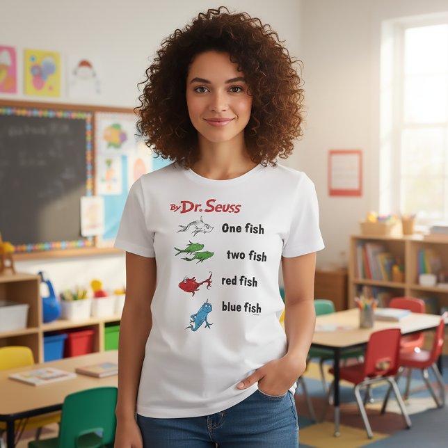 Dr. Seuss| Um Peixe Dois - Vintage (Criador carregado)