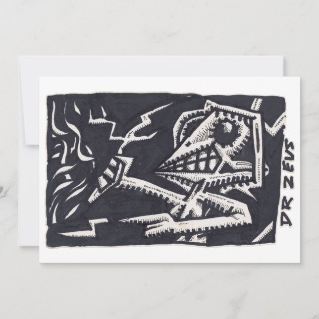 Dr. Zeus Flat Card (Frente)